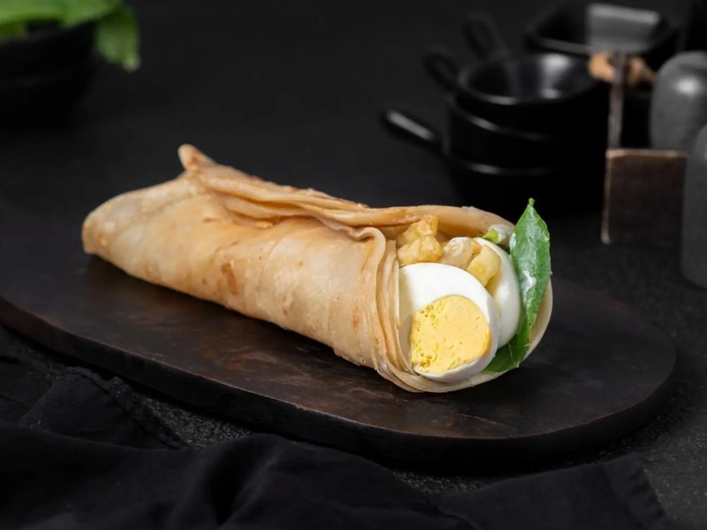 Boiled Egg Chapati