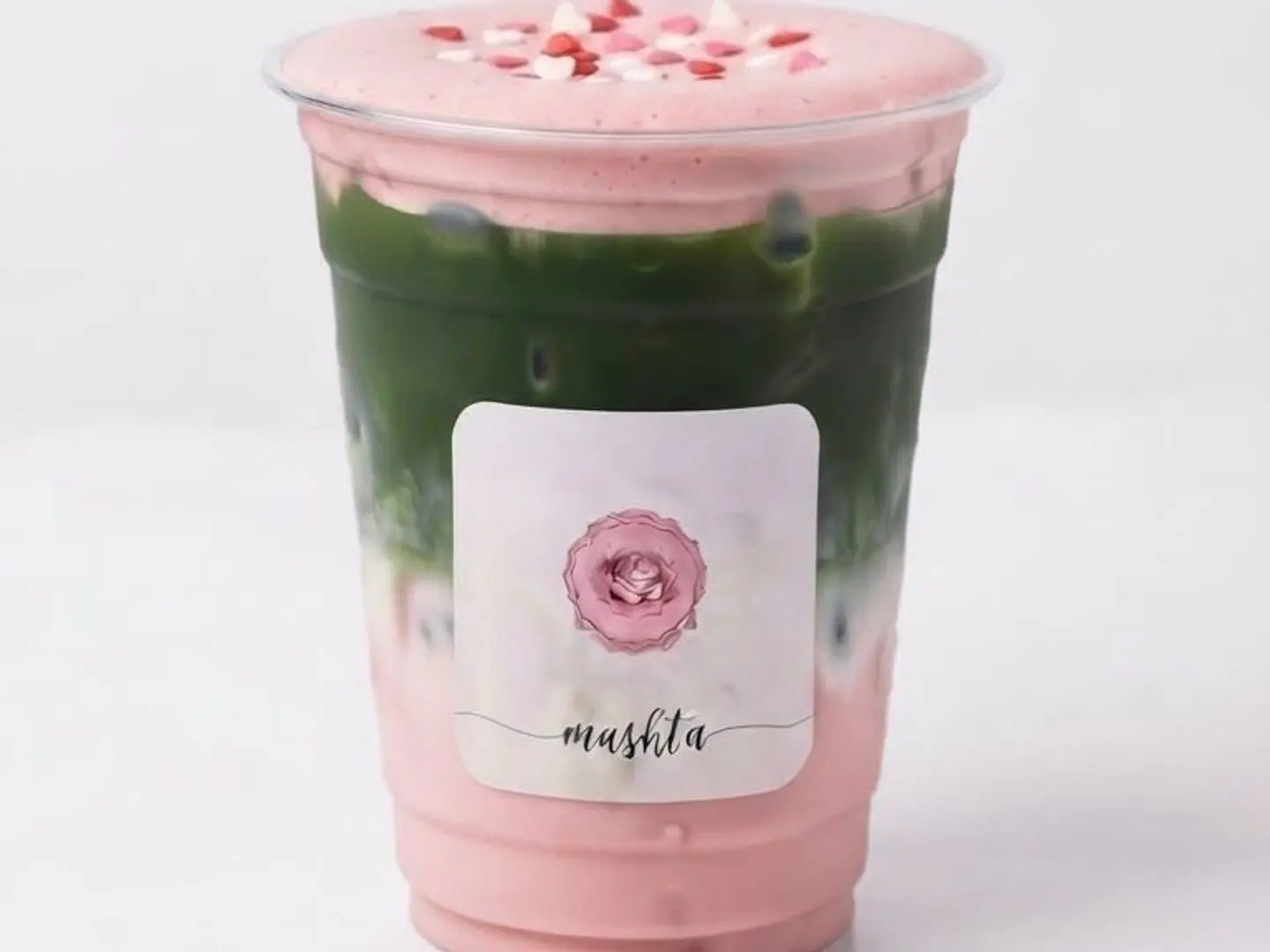 Strawberry Matcha Latte