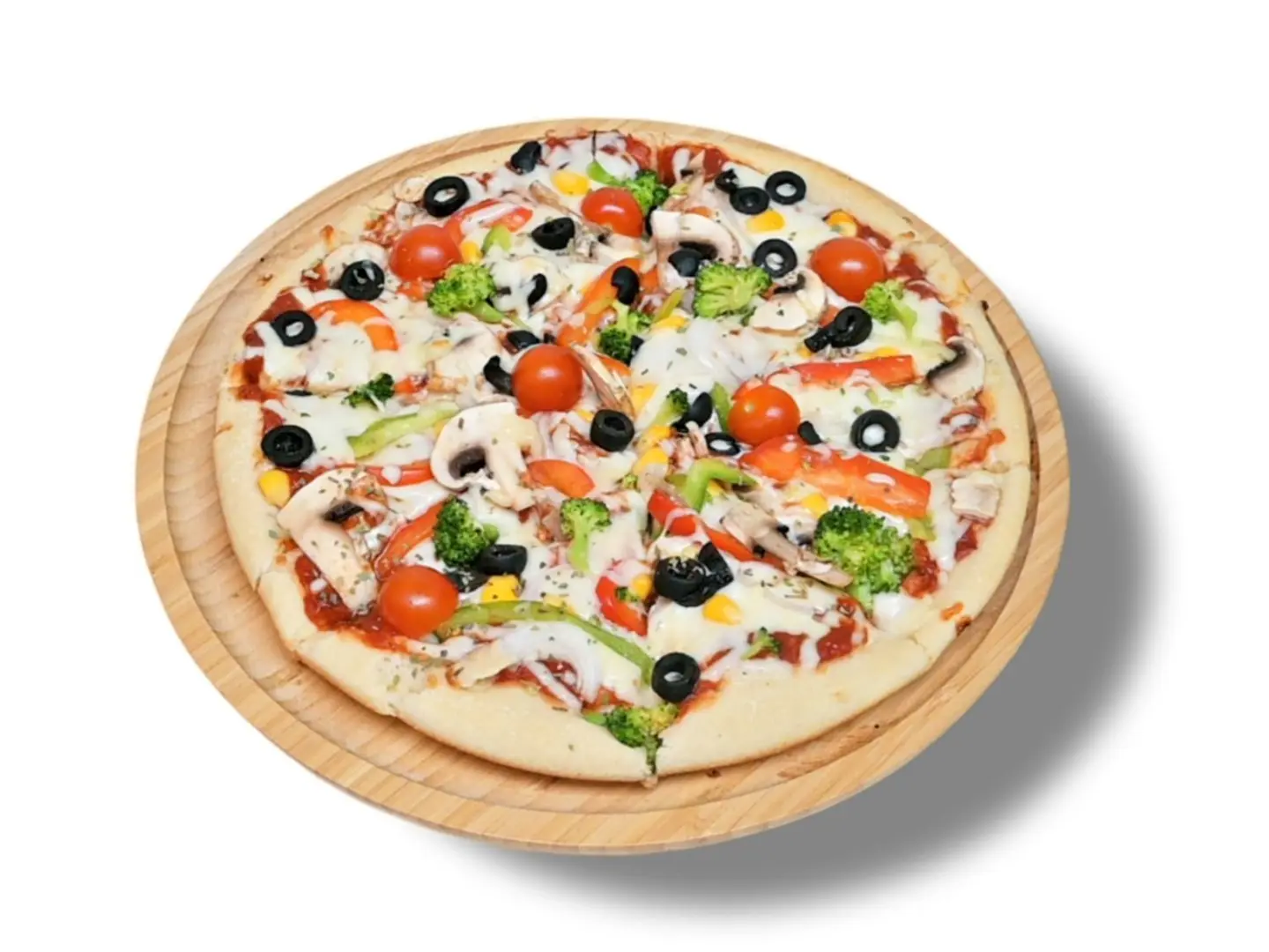 Vegetarian Pesto Pizza