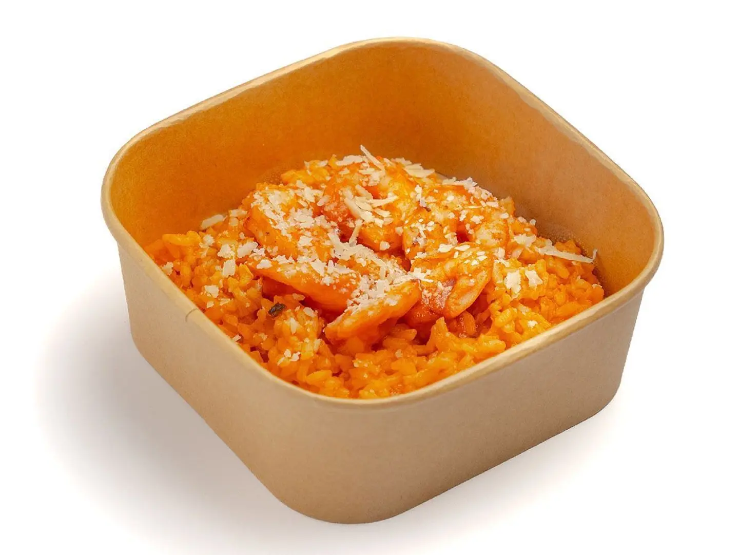 Tomato Risotto With Shrimp