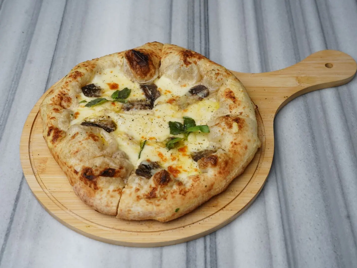 Truffle Mushroom Pizza