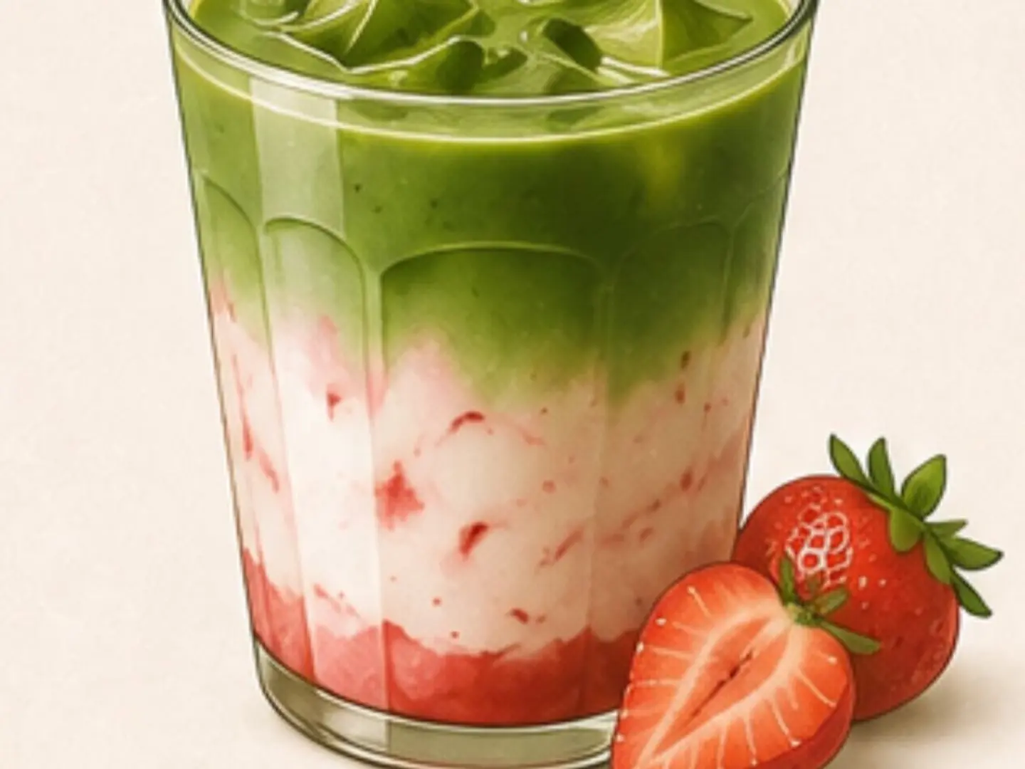 Matcha Strawberry.