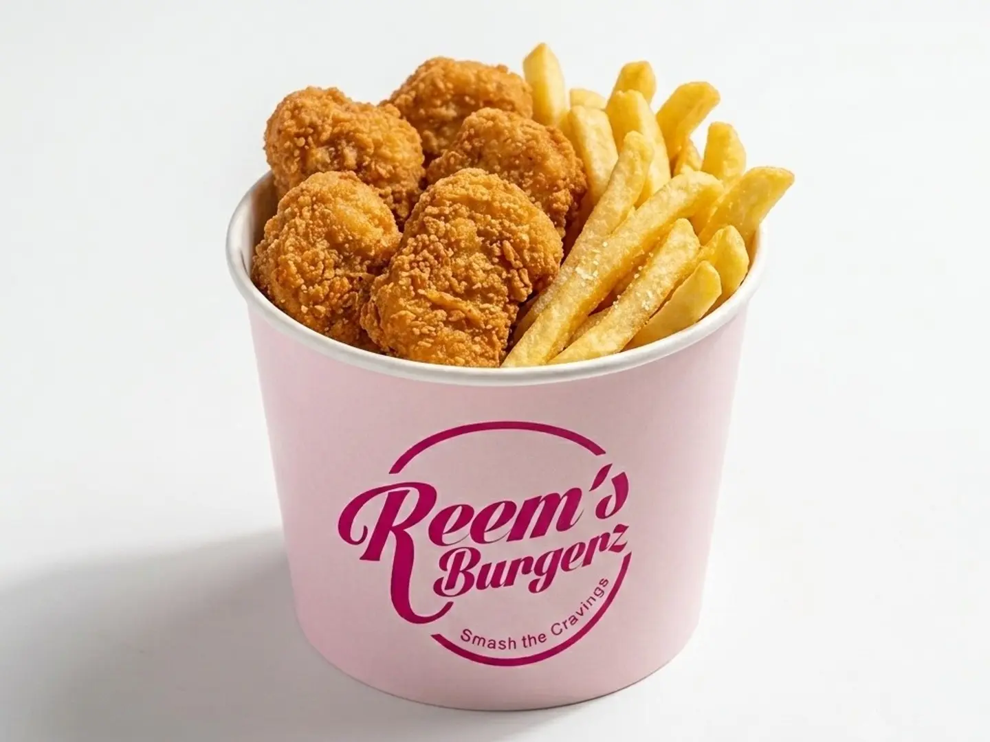 Chicken Nuggets With Fries 6 Pcs