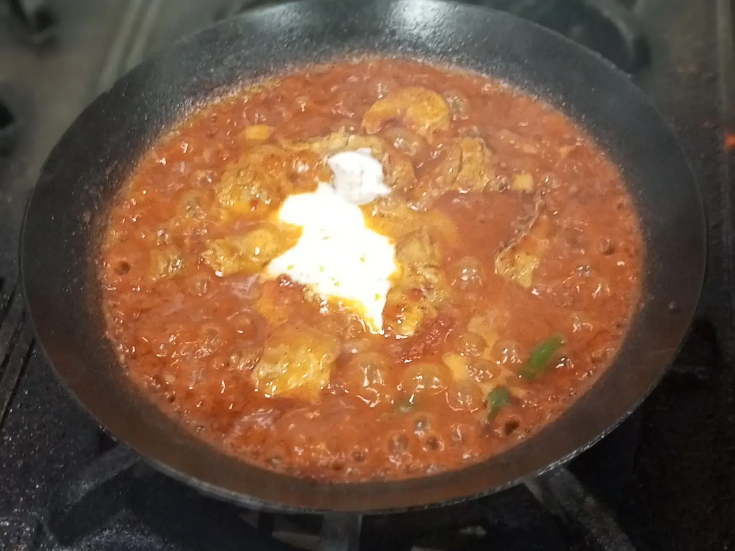 Mutton White Karahi Half