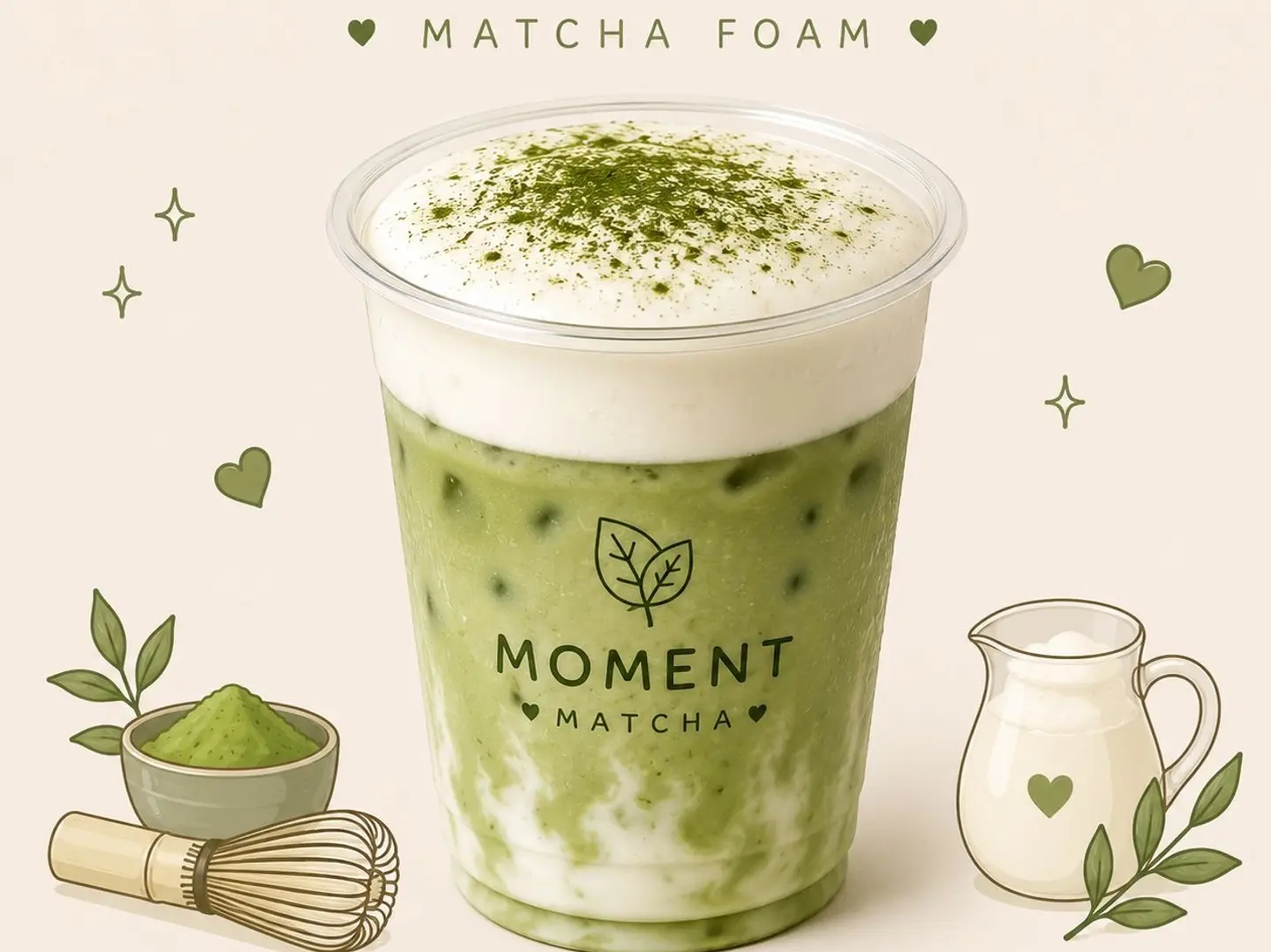 Matcha Foam