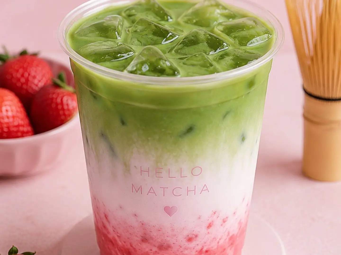Strawberry Matcha