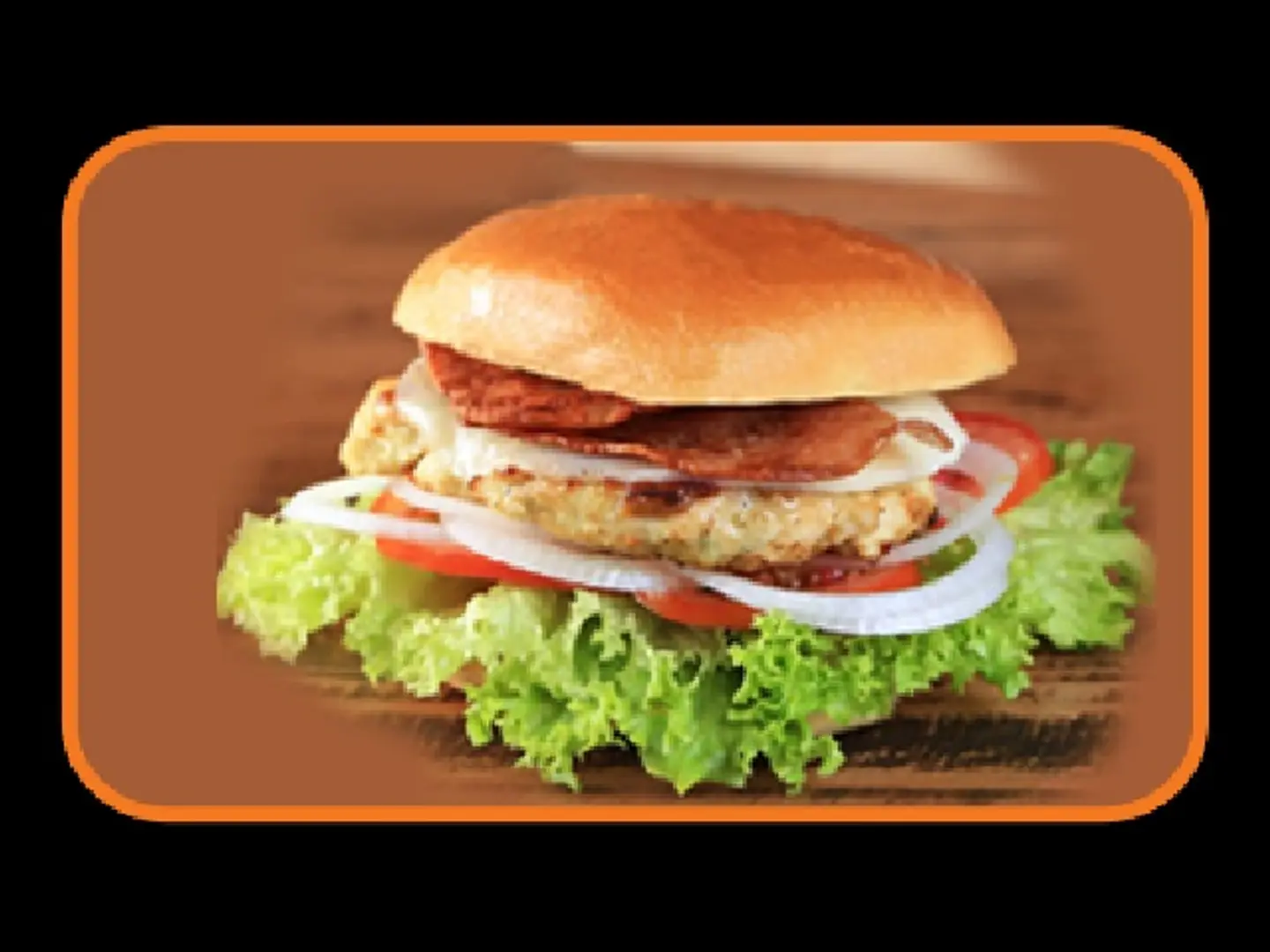 Chicken Double Burger Cheese