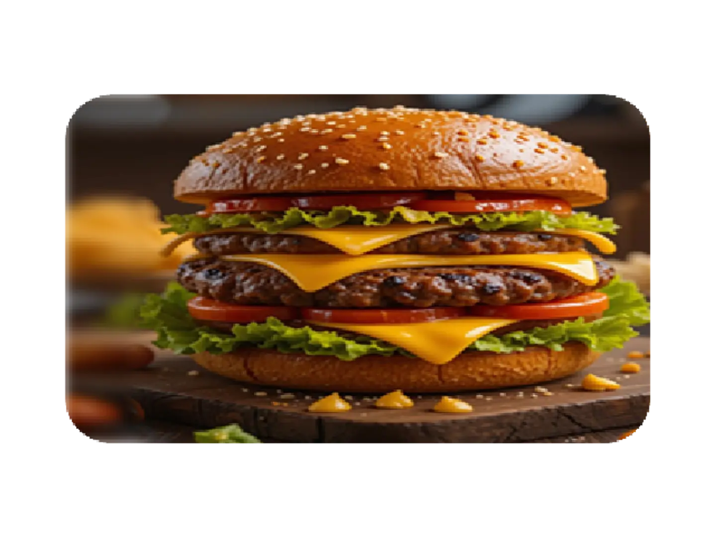 Cheese Double Beef Burger