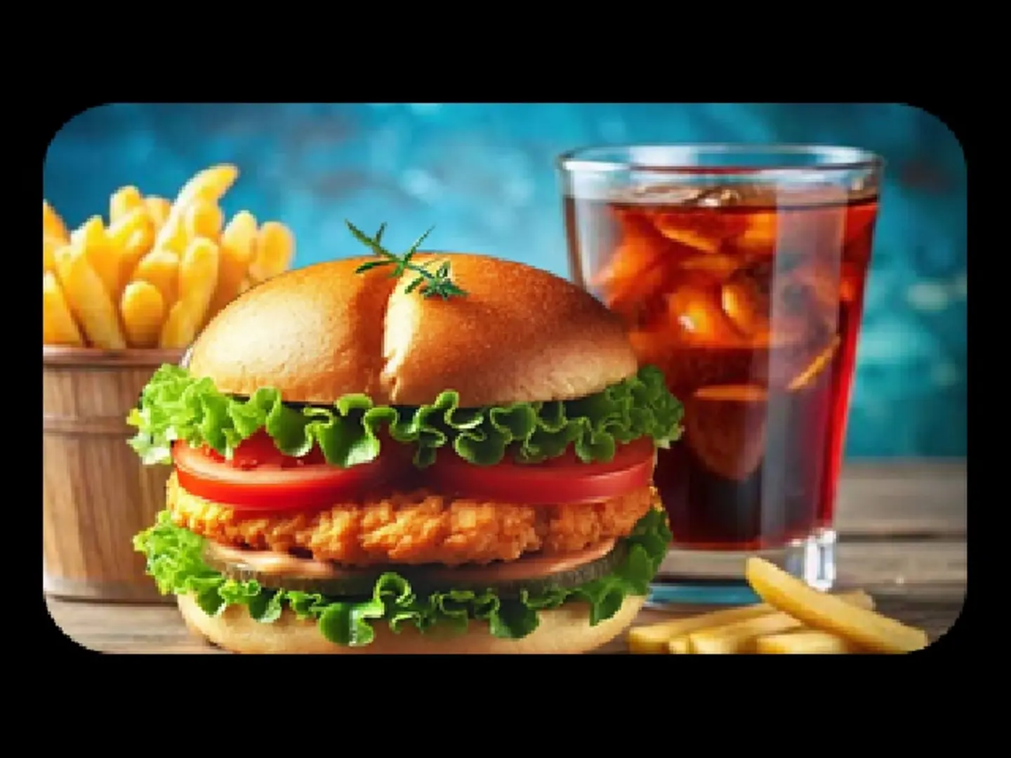 Box Burger X Large Chicken