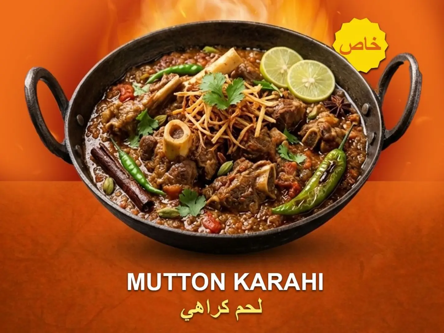 Koila Karahi Chicken&Mutton