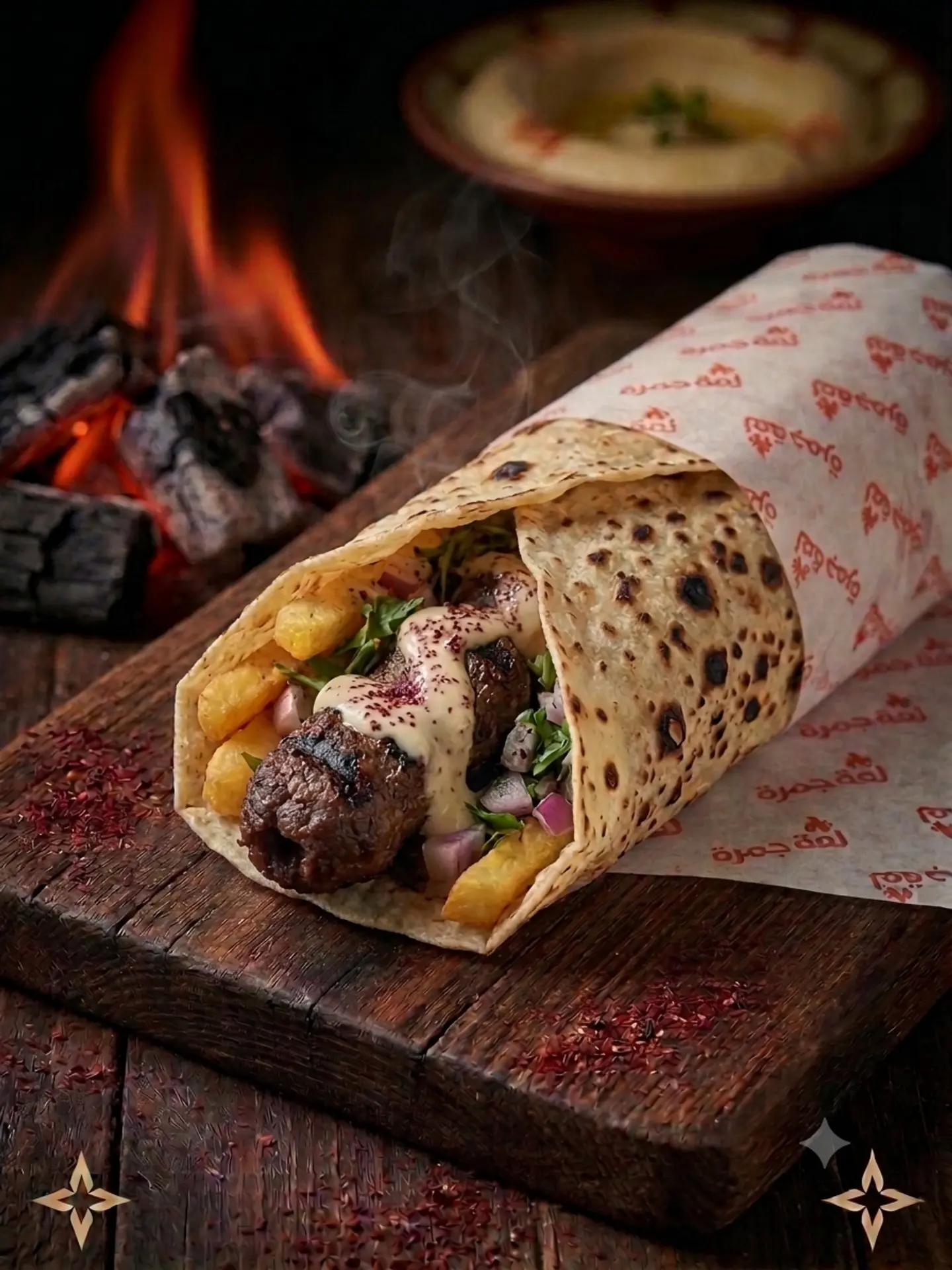Meat Kebab Sandwich