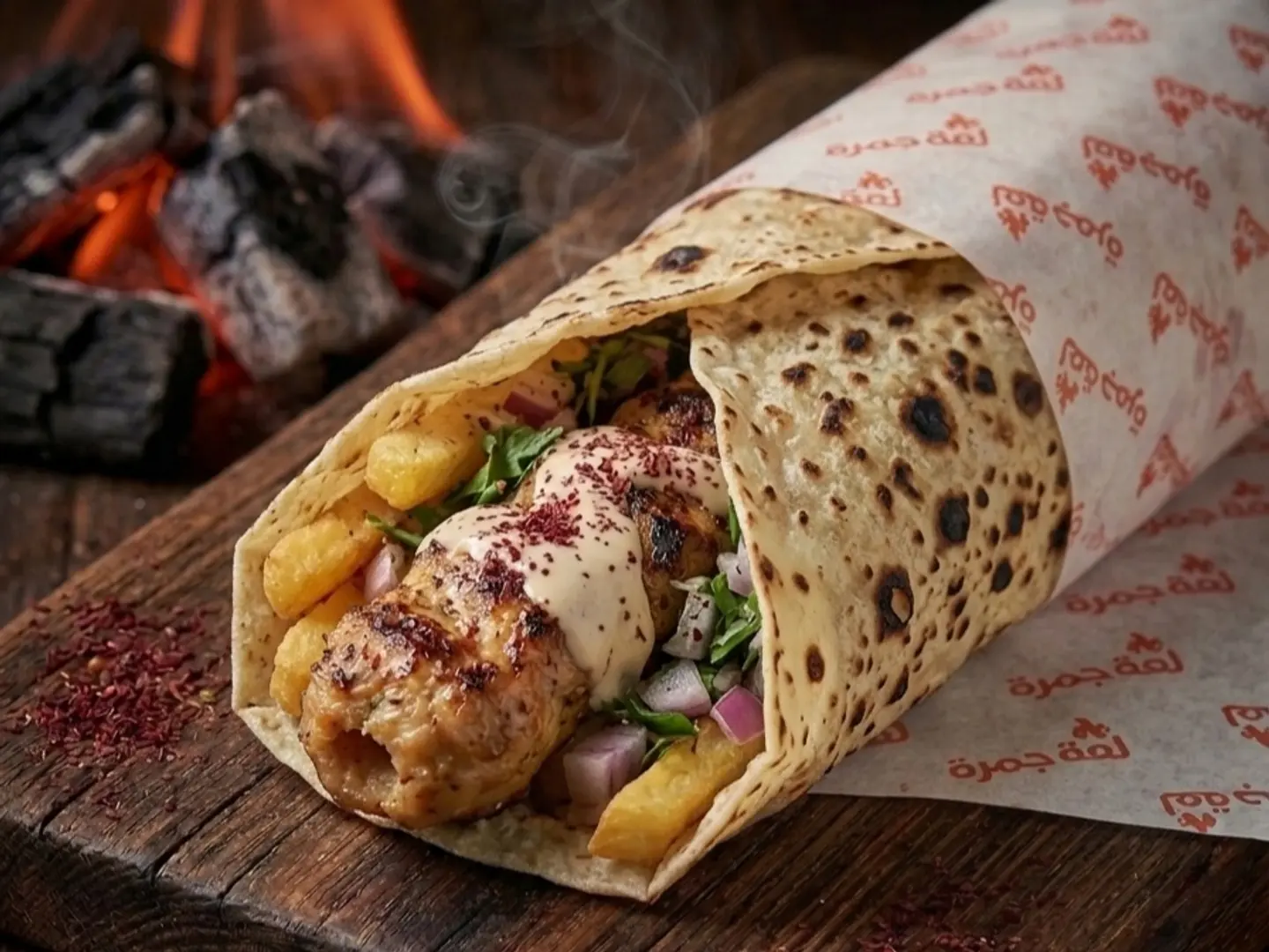 Chicken Kebab Sandwich