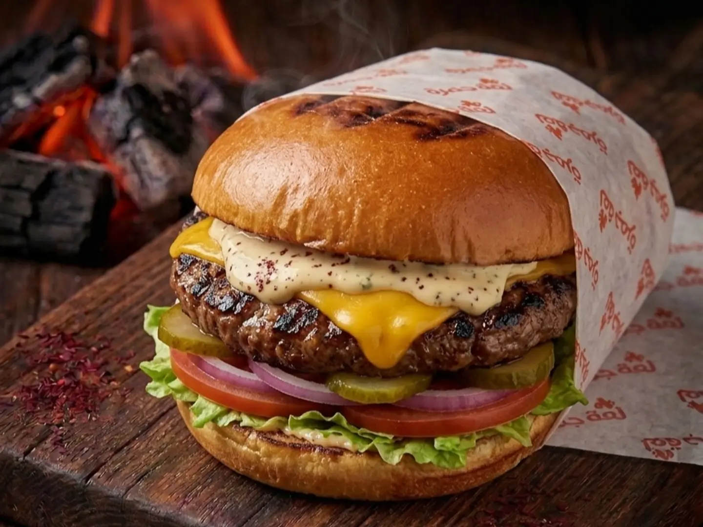 Grilled Beef Burger