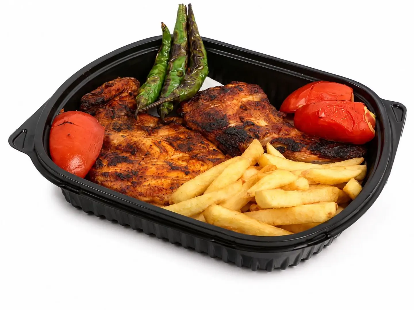 Half Grilled Chicken