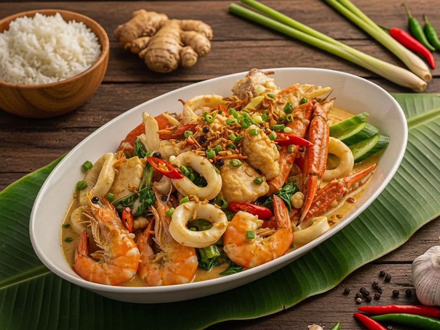 مأكولات جيناتانغ البحرية