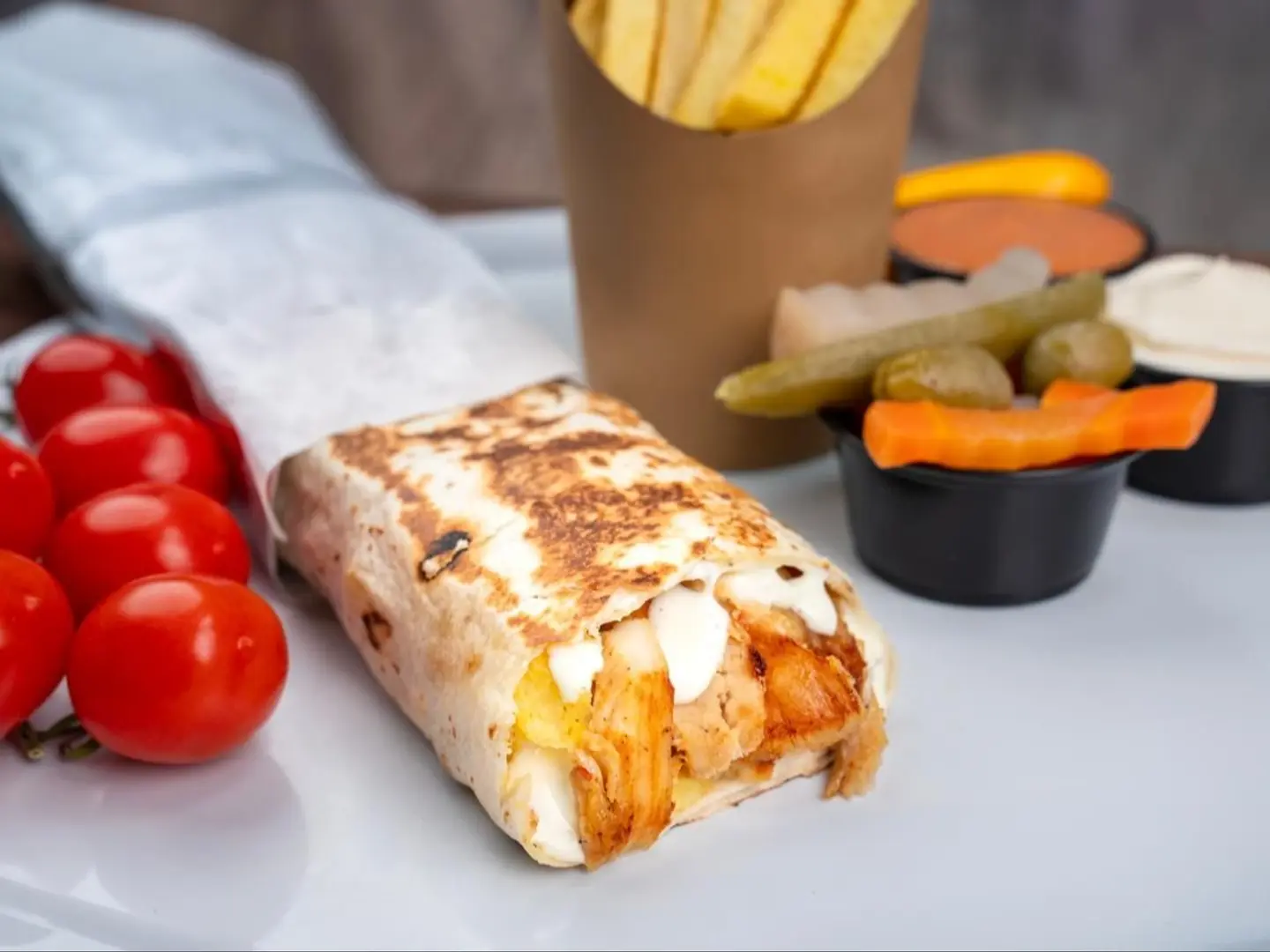 Rocket Shawarma Sandwich