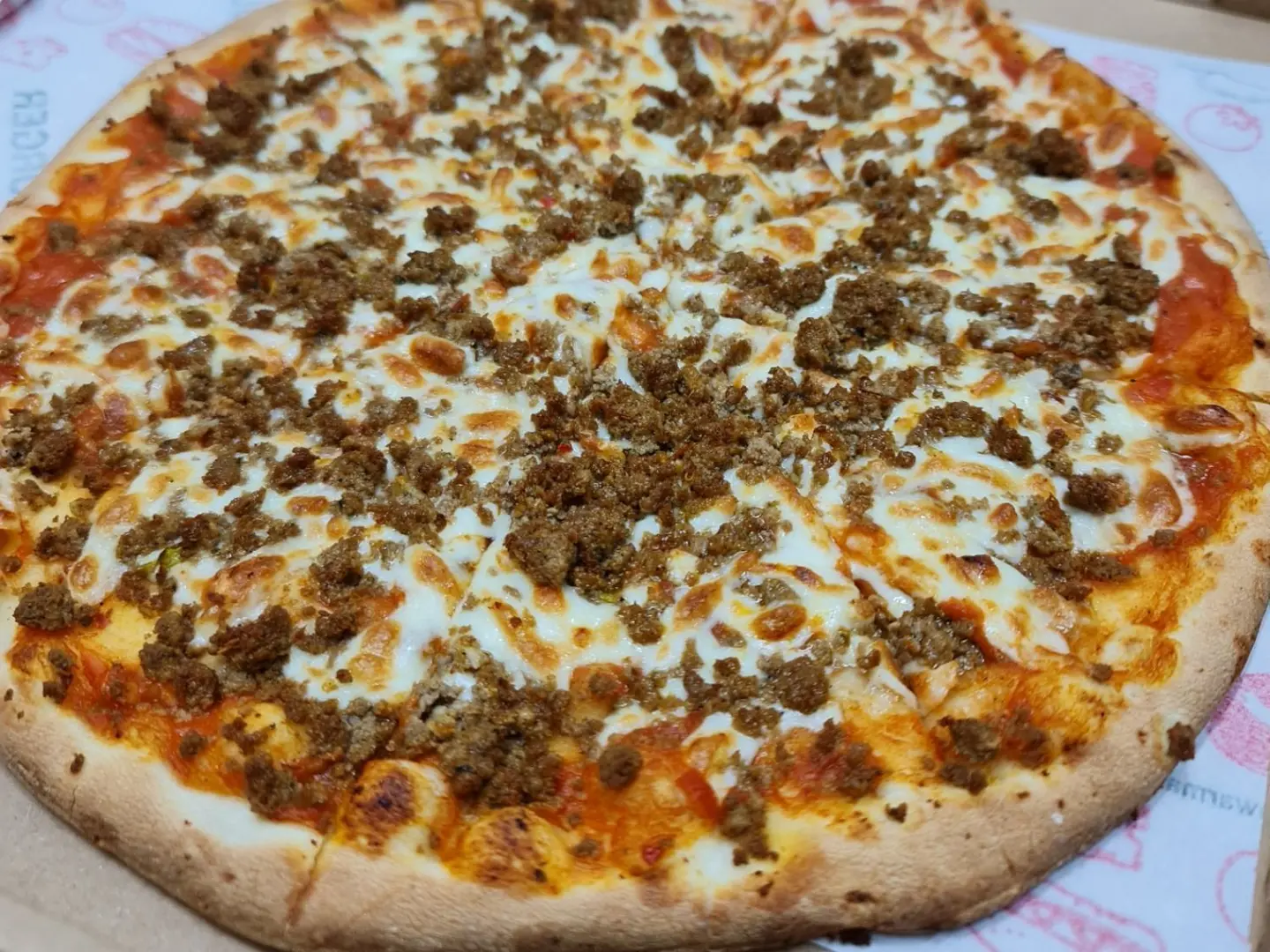 Minced Meat Pizza