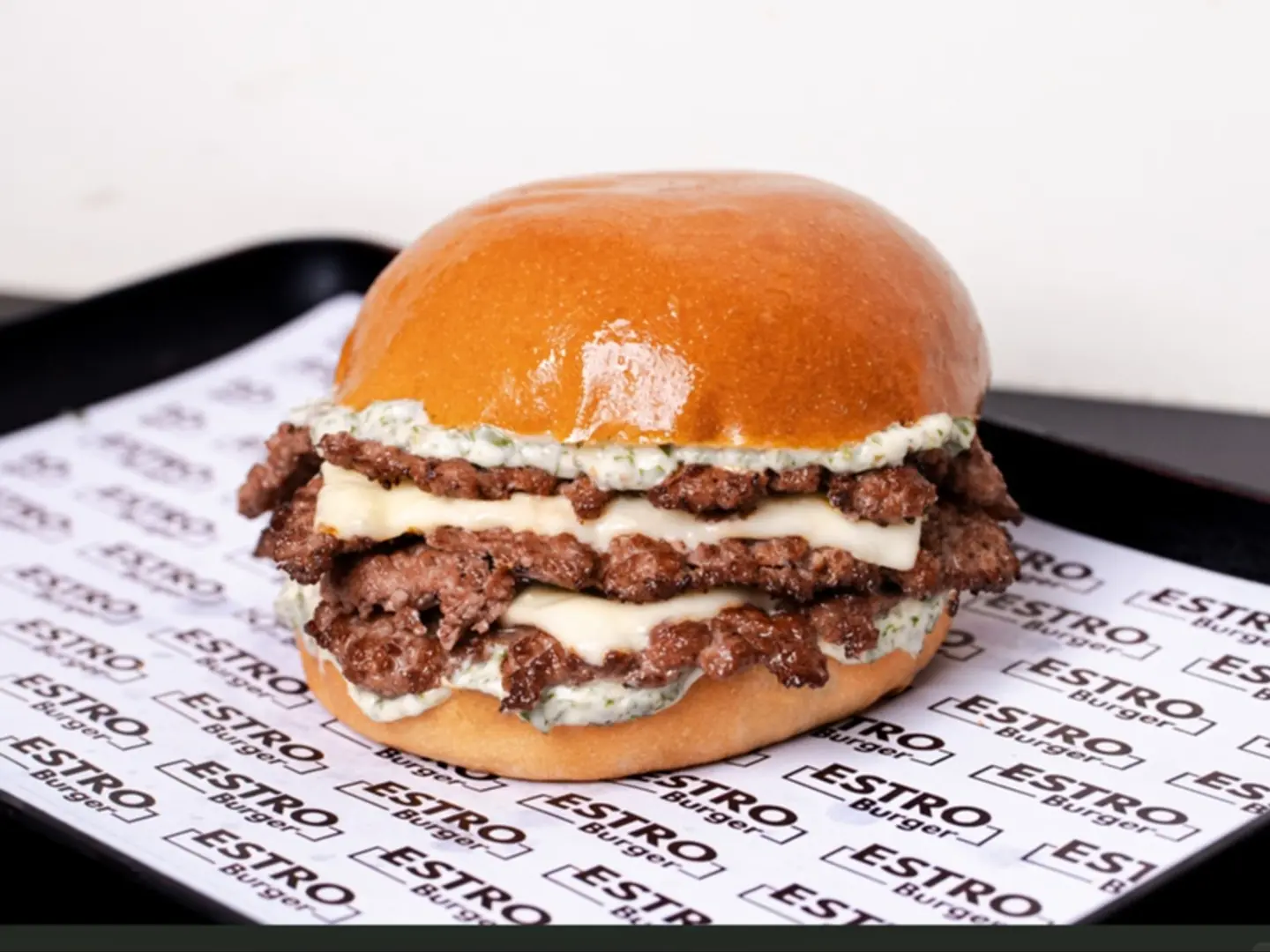 Triple Chimichurri Burger