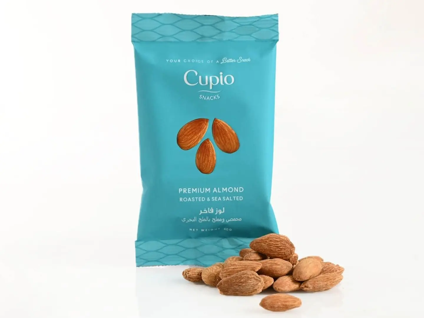 Cupio Premium Almond Roasted And Sea Salted