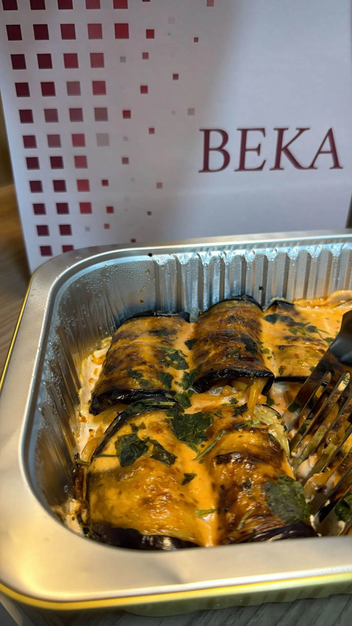 Stuffed Eggplant Rolls