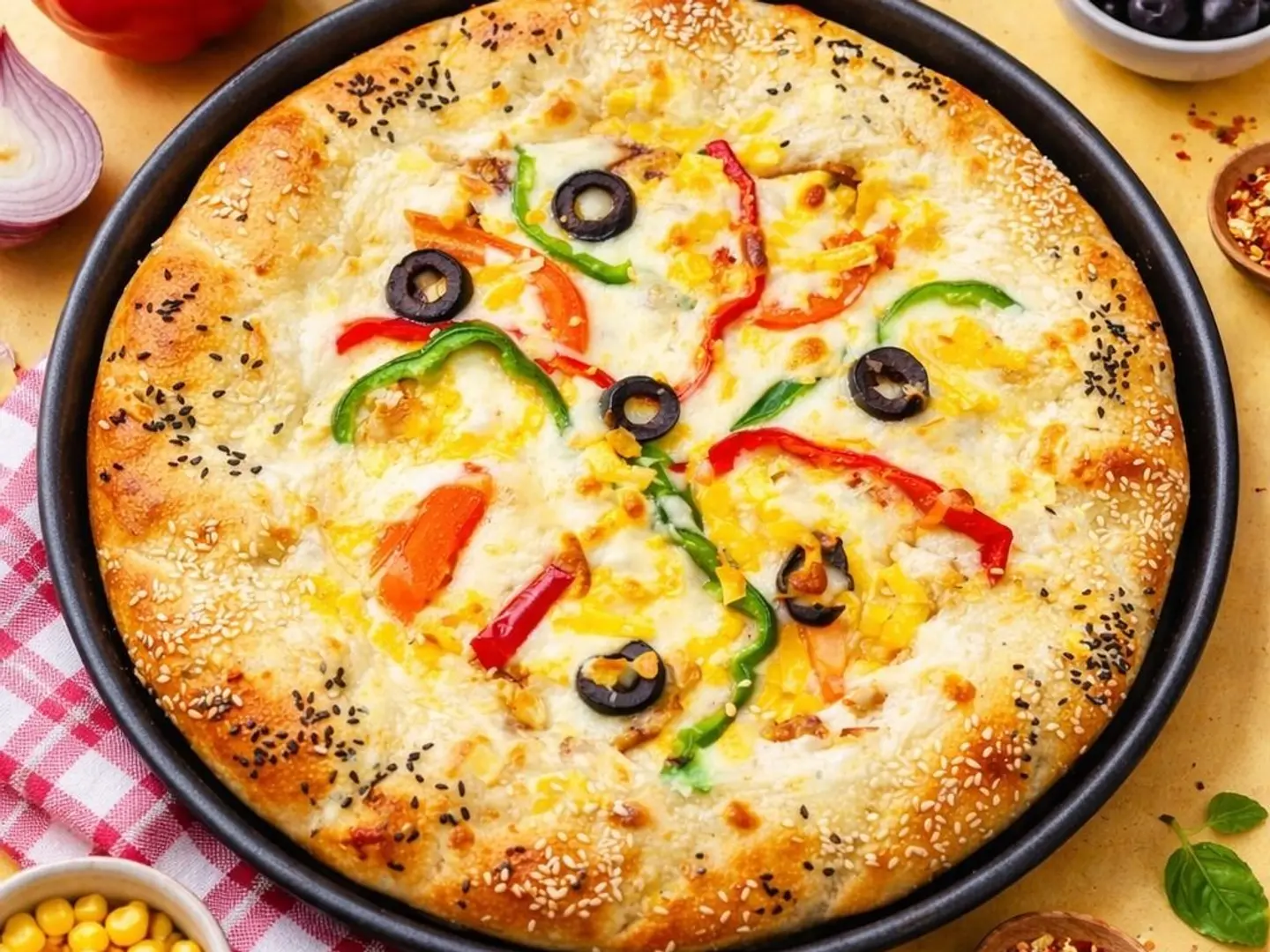 Vegetable Pizza