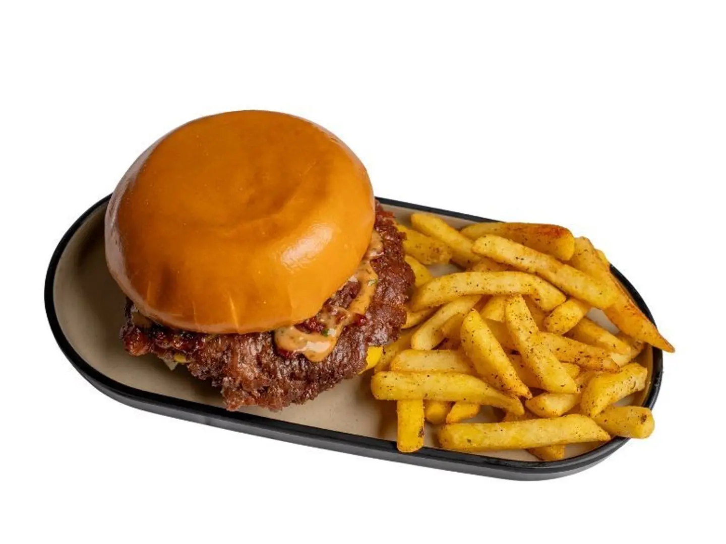 برغر سماش لحم دبل