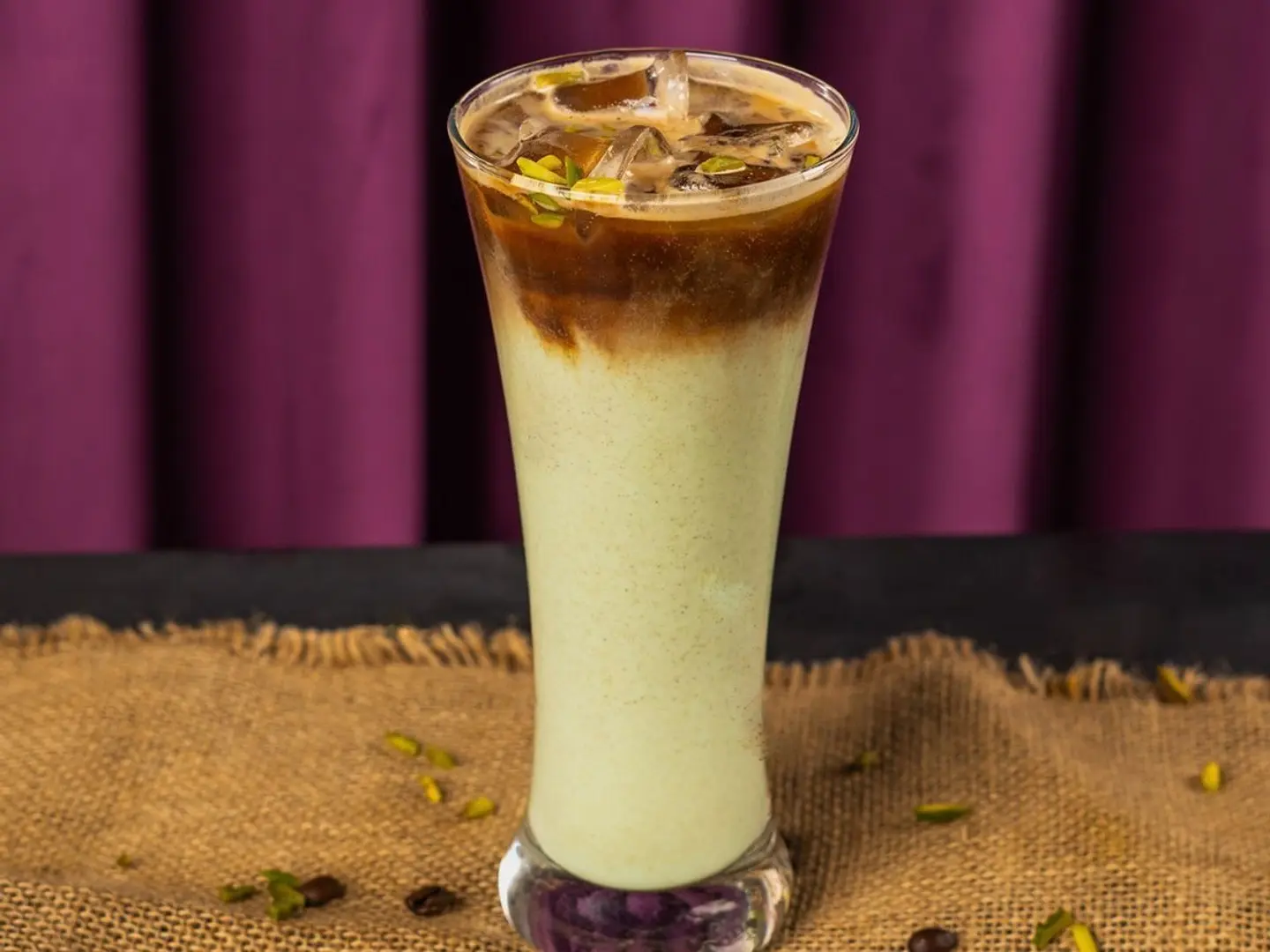 Iced Pistachio Latte