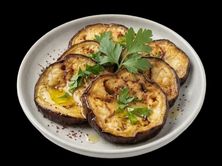 طبق باذنجان مقلي