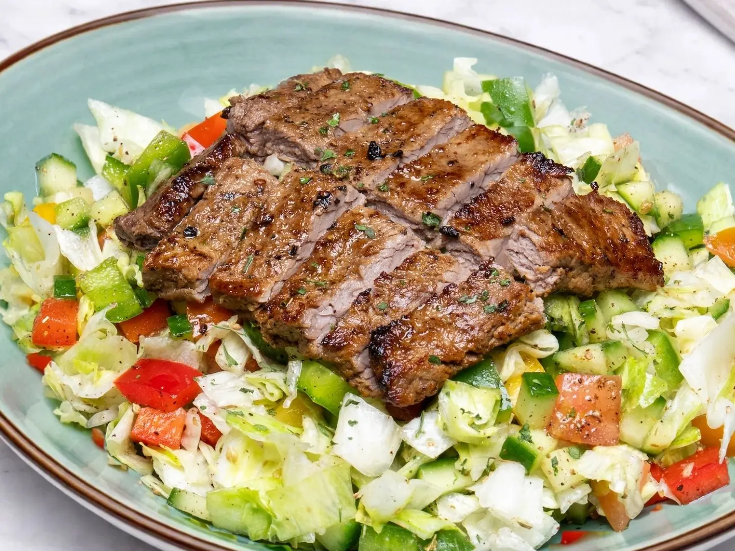 Beef Vegetables Salad