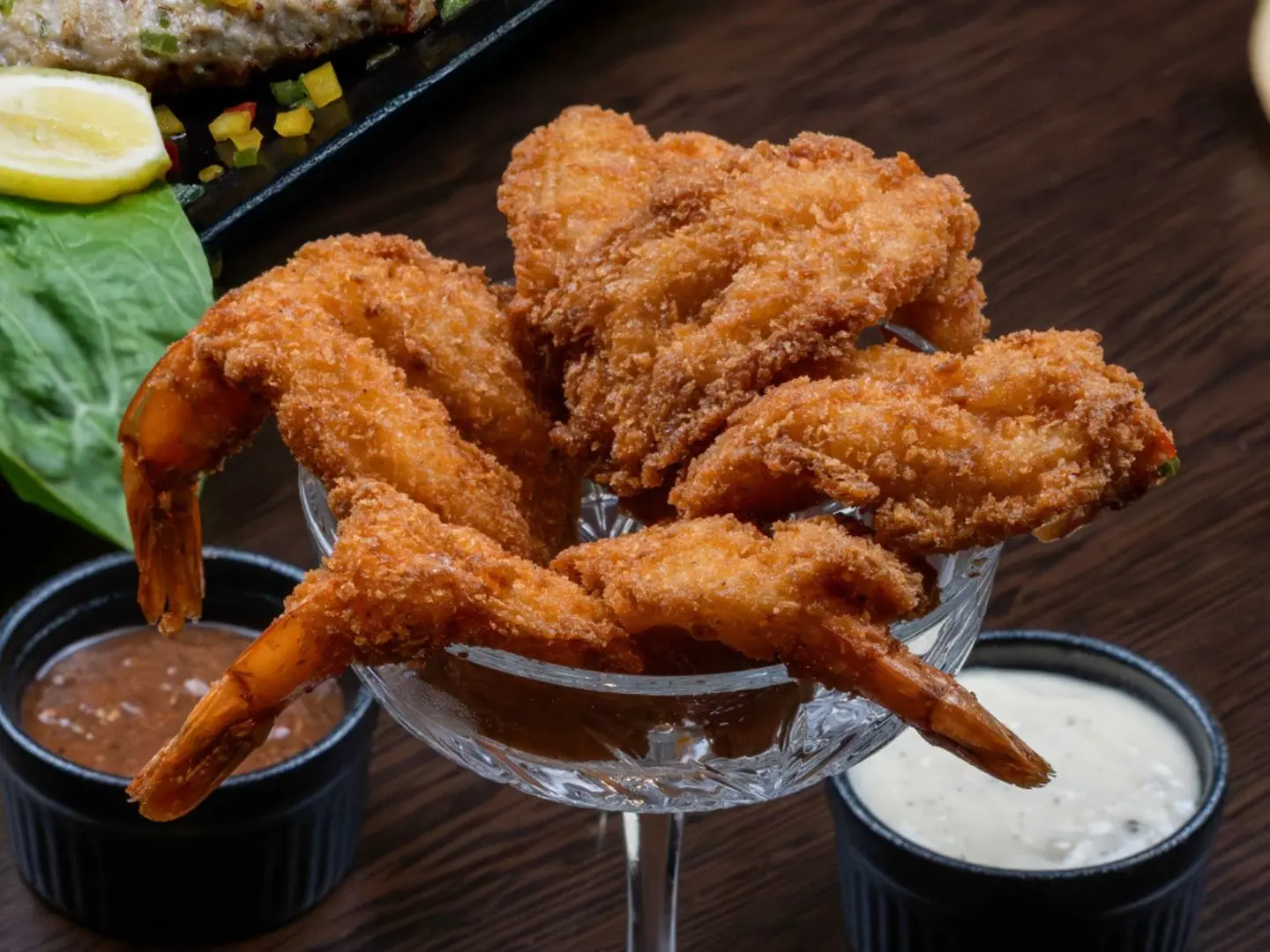 Golden Crispy Fried Prawns
