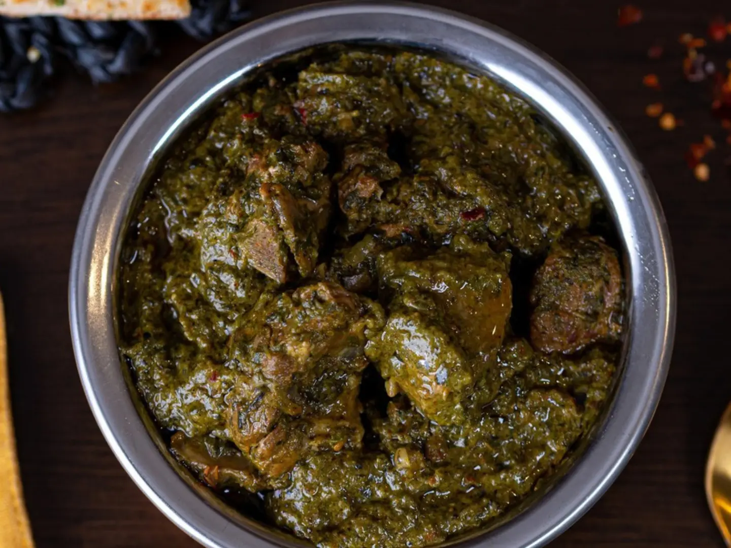 Punjabi Palak Gosht