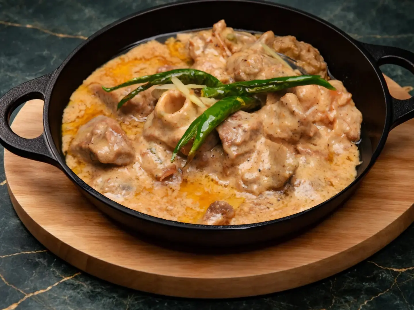 Shahi Mutton White Karahi