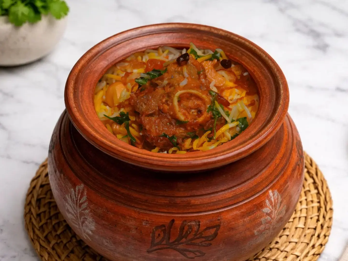 Kujja Mutton Dum Biryani