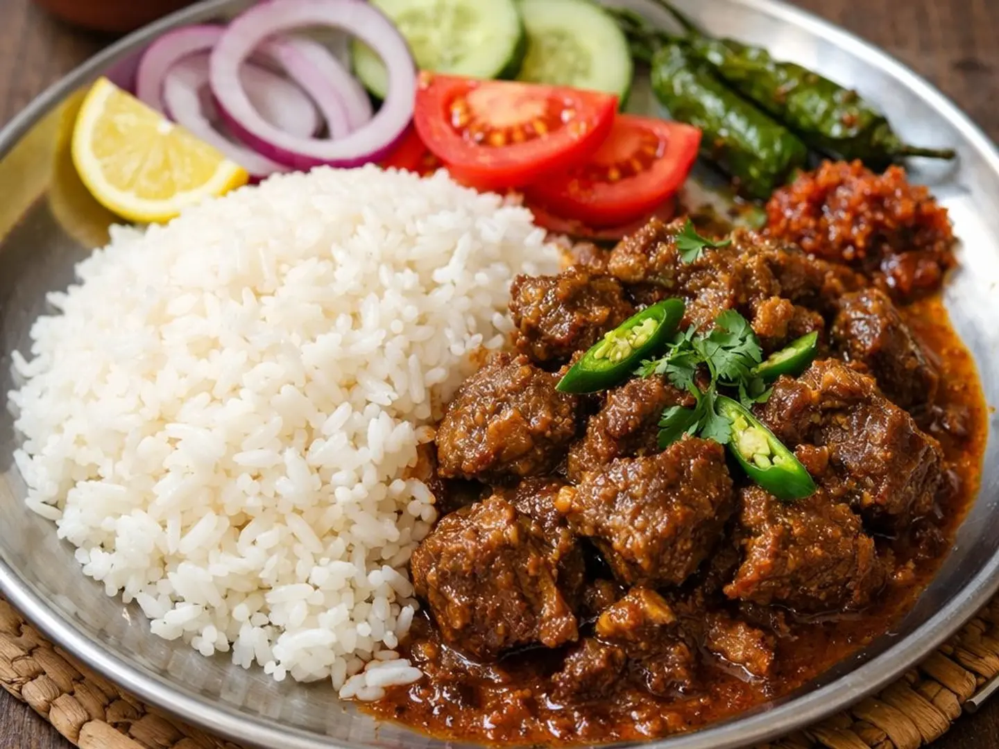 Beef Curry With Rice