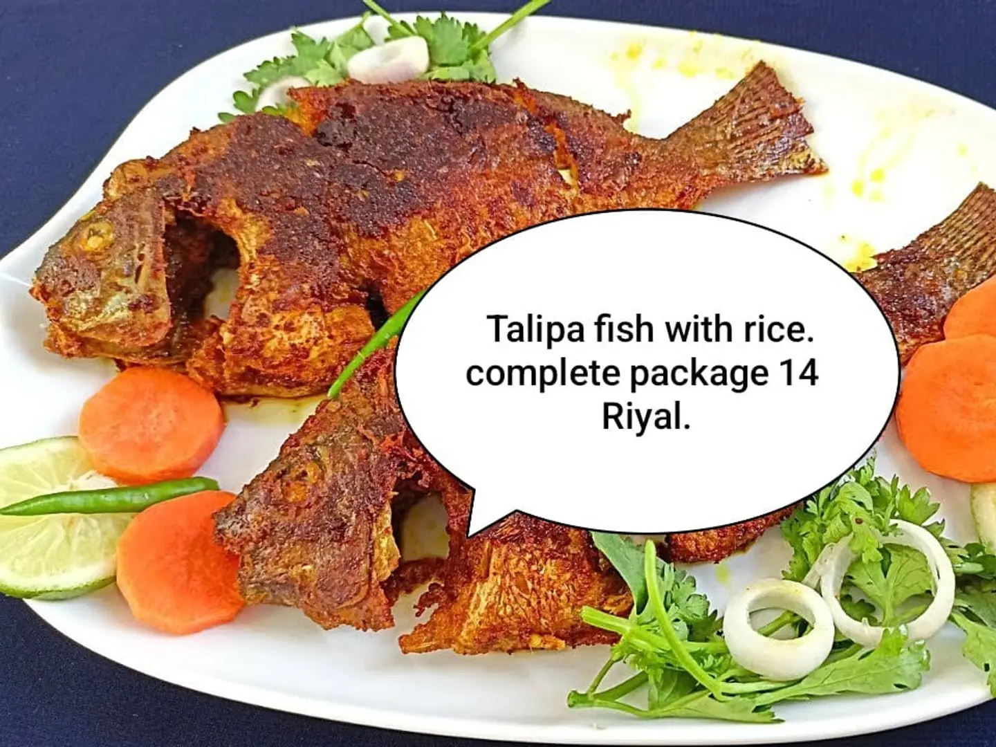 Talipa Fish With Rice.