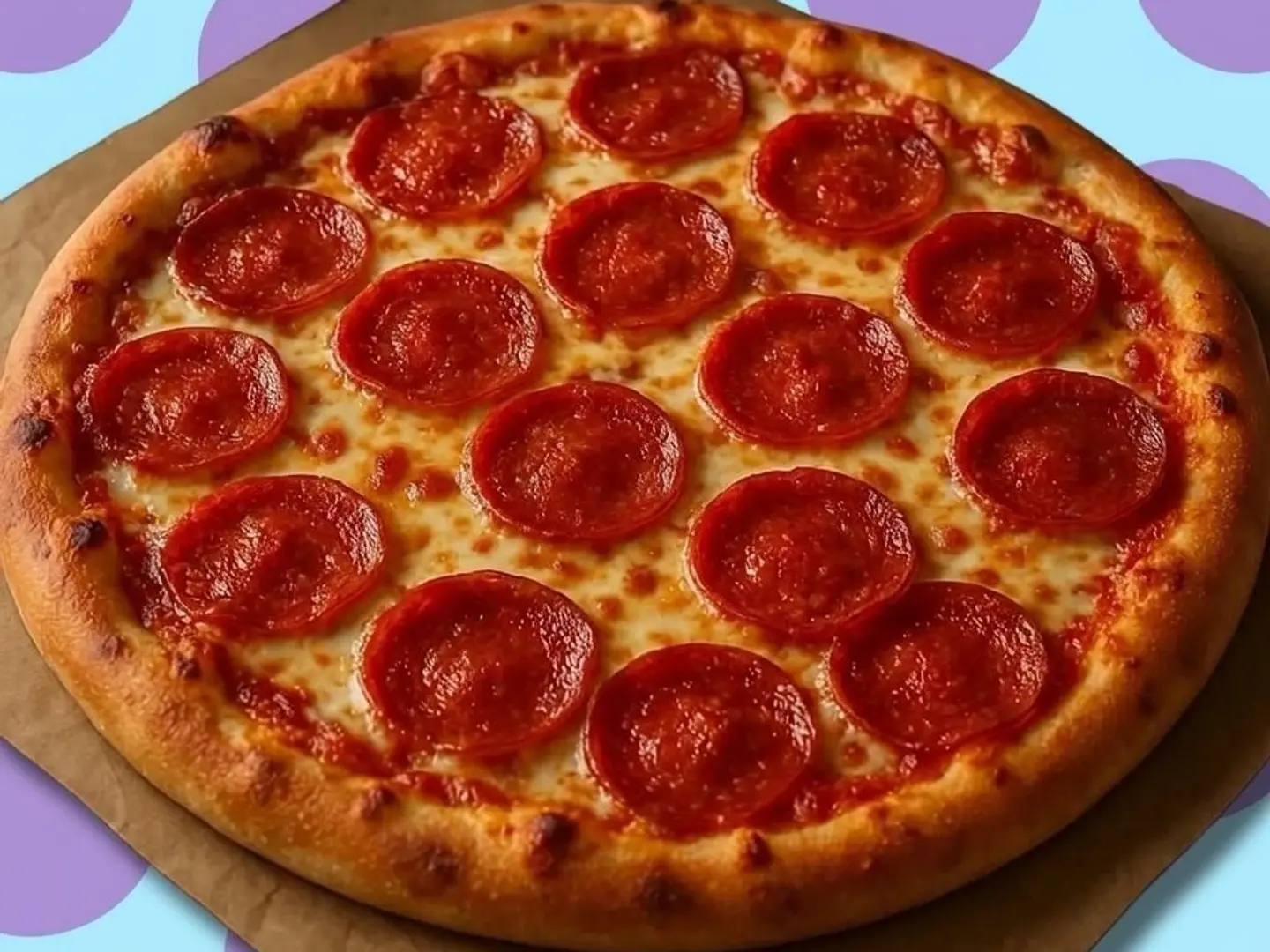 Plain Pepperoni Pizza