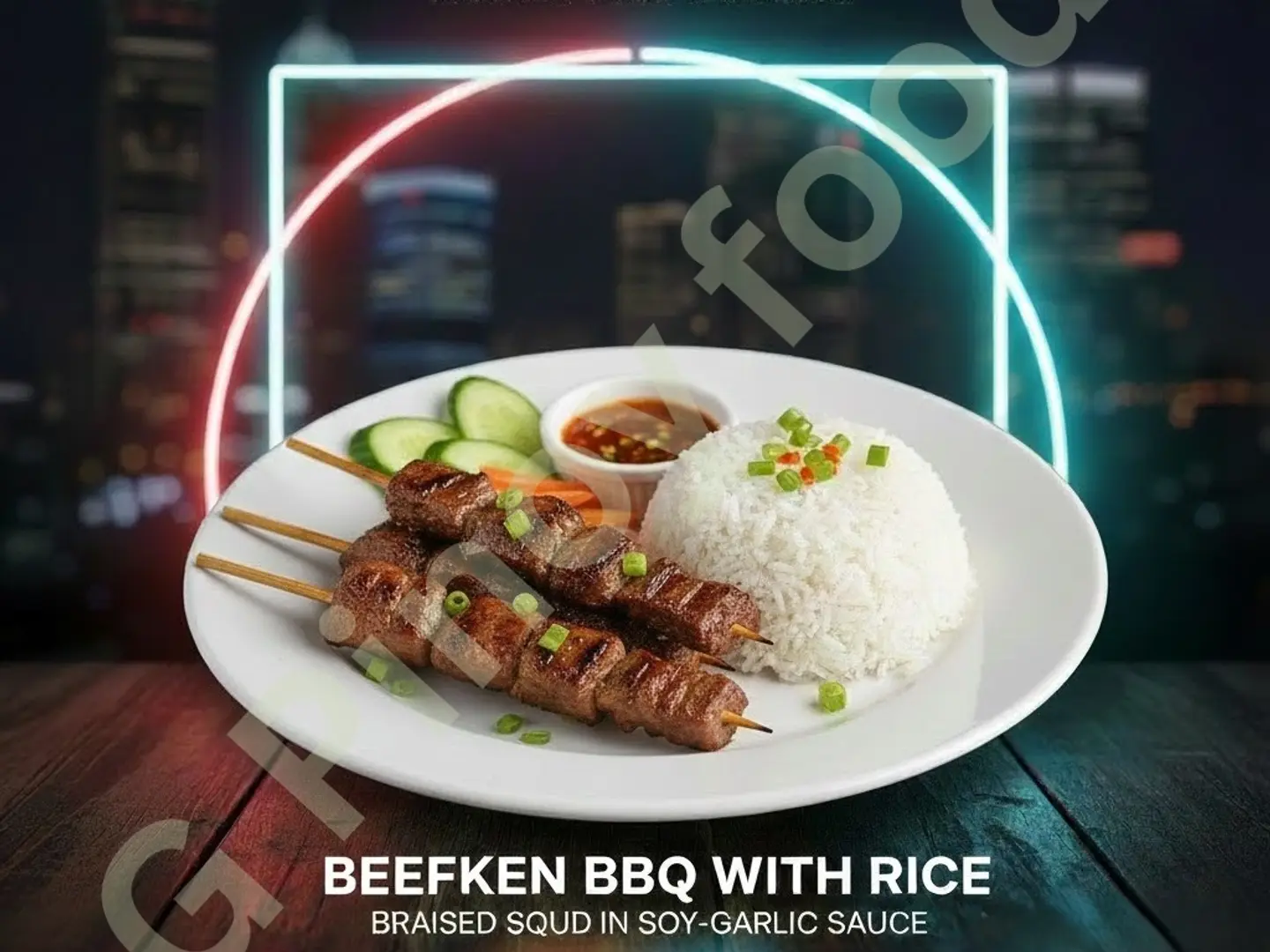 Beef Bbq With Rice