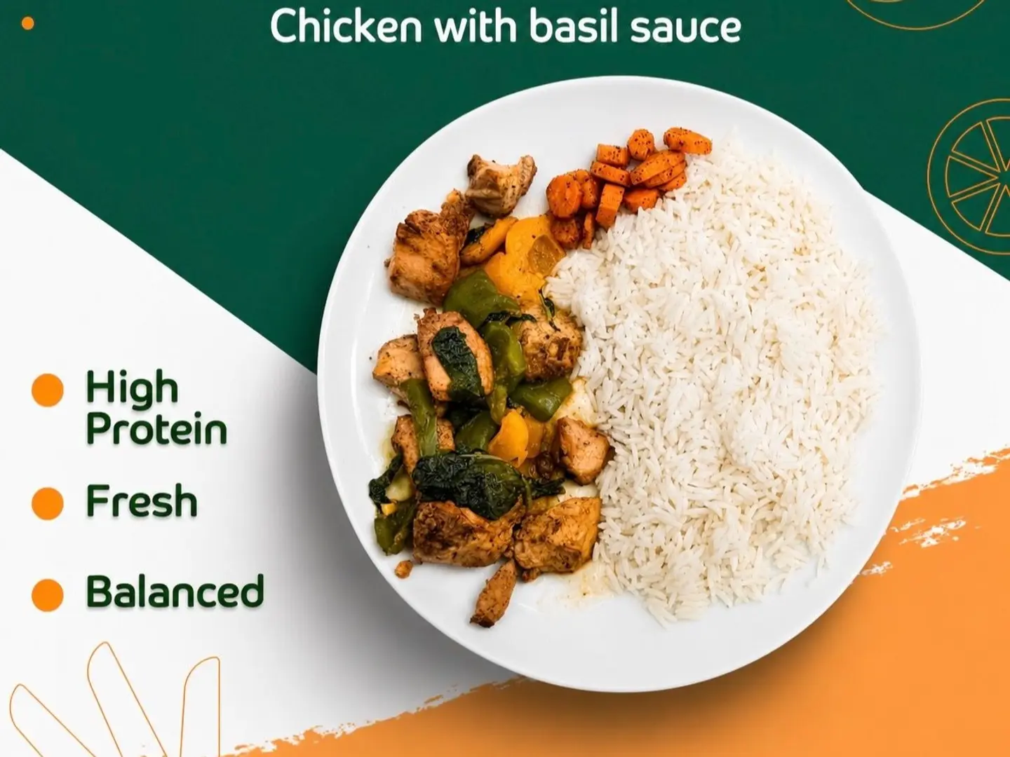 Chicken With Basil Sauce