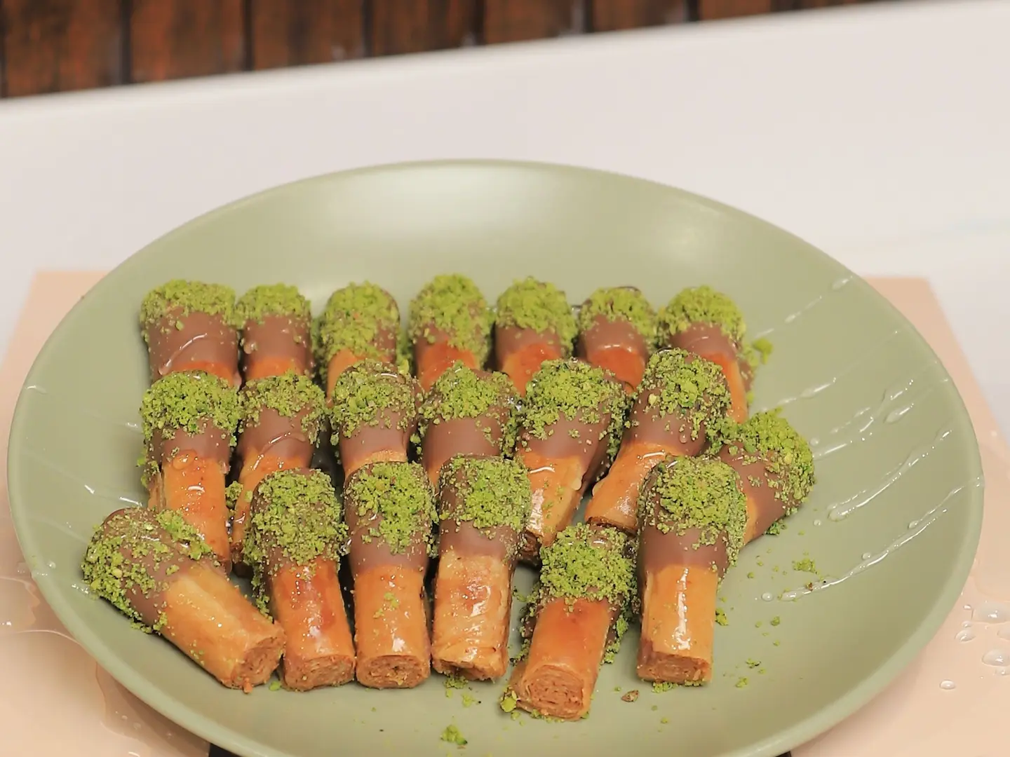 Chocolate Finger Baklava