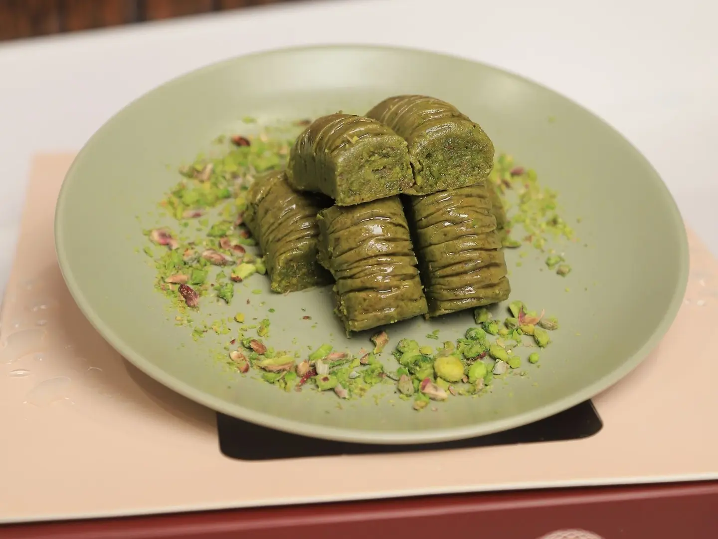 Pistachio Yabrak Baklava