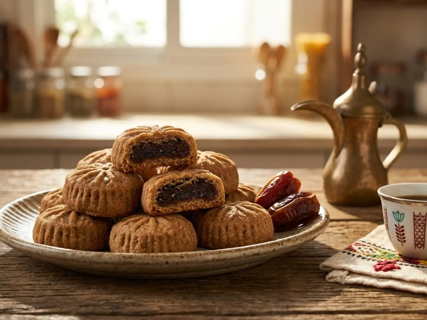 Brown Date Maamoul