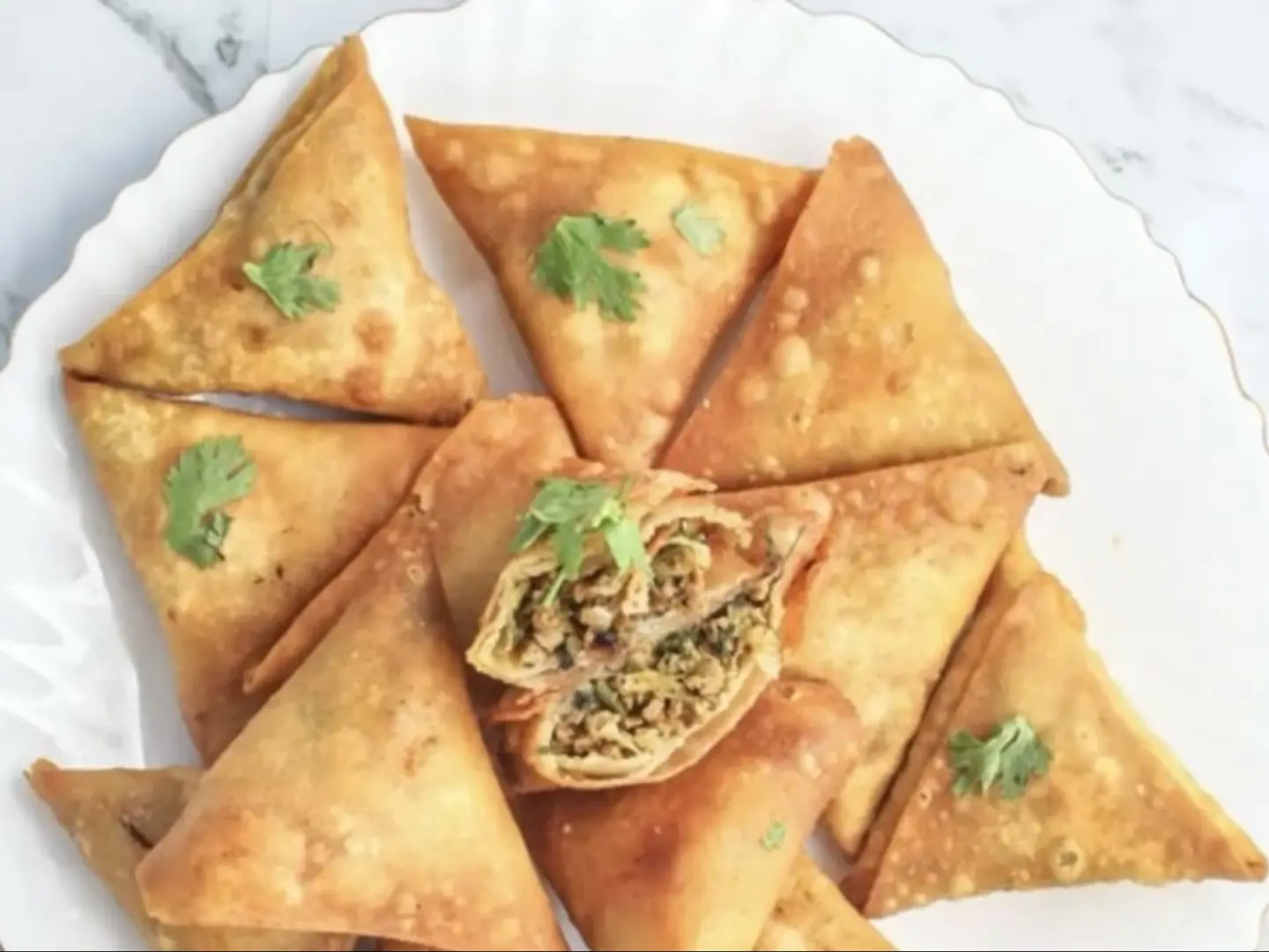 سمبوسة بالحبة