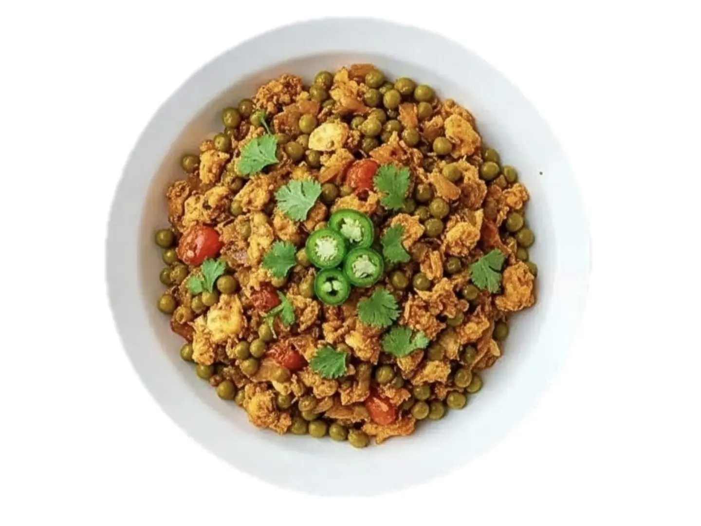 Peas With Eggs