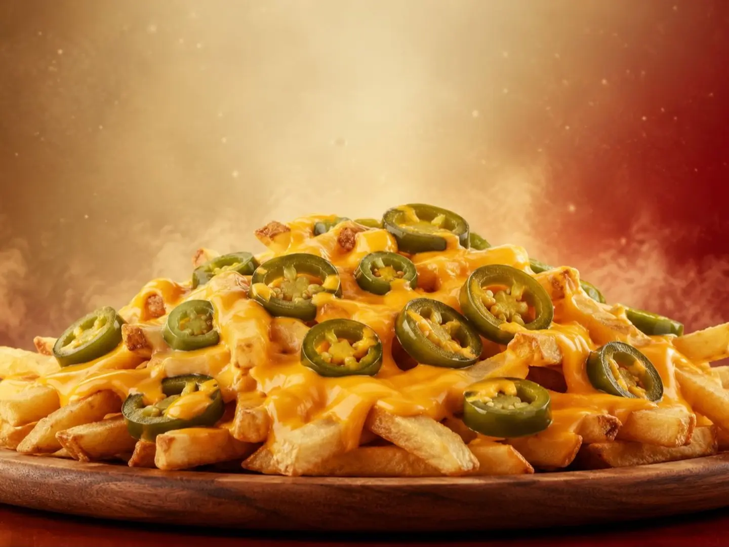 Jalapeno Chees Fries Spicy