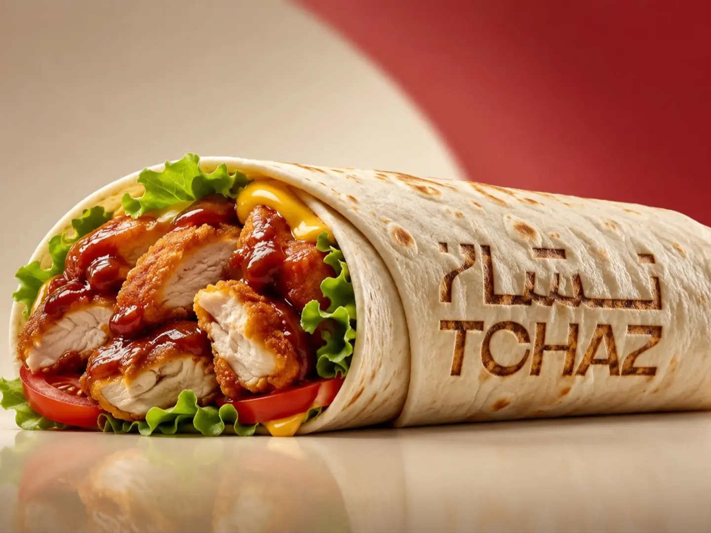 Honey Mustard Chicken Strips Wrap