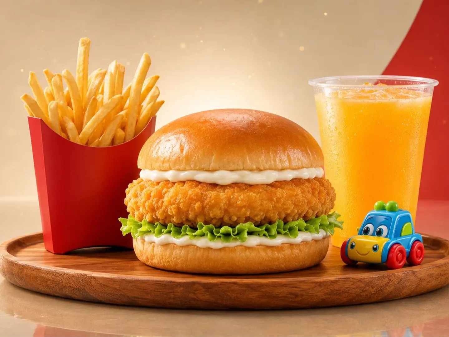 Kids Chicken Sandwich Meal