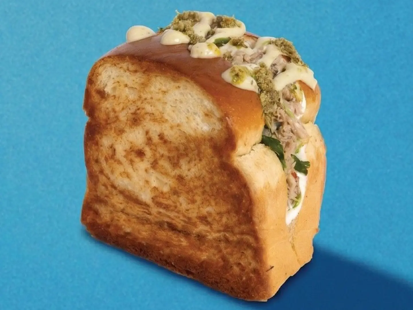 Tuna With Pesto Sauce