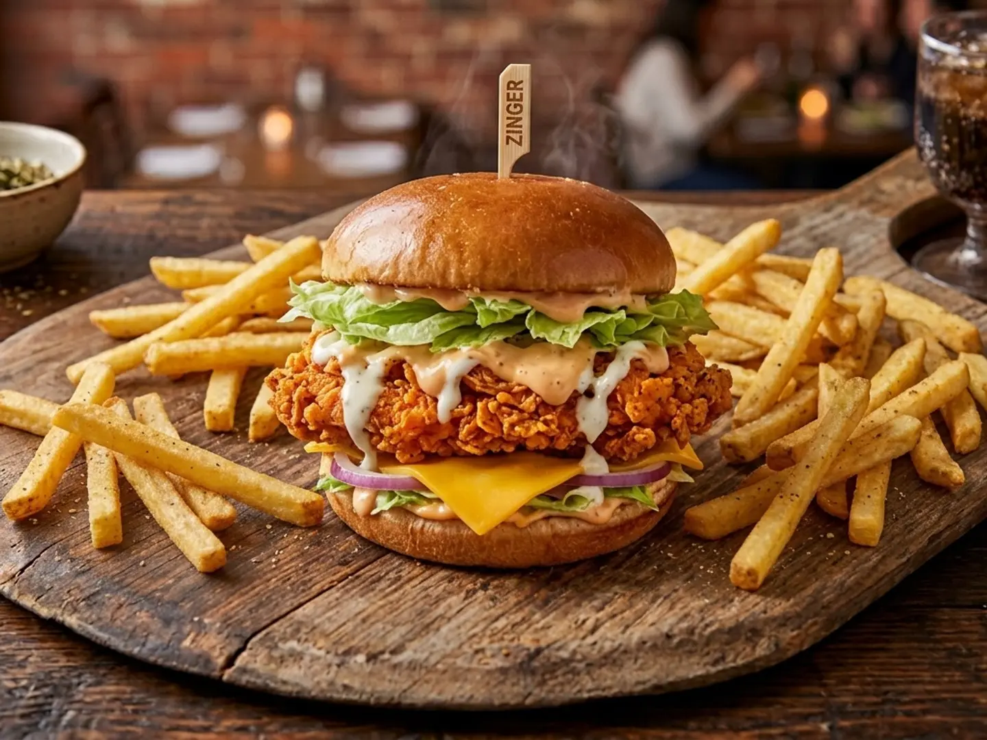 Zinger Burger Meal