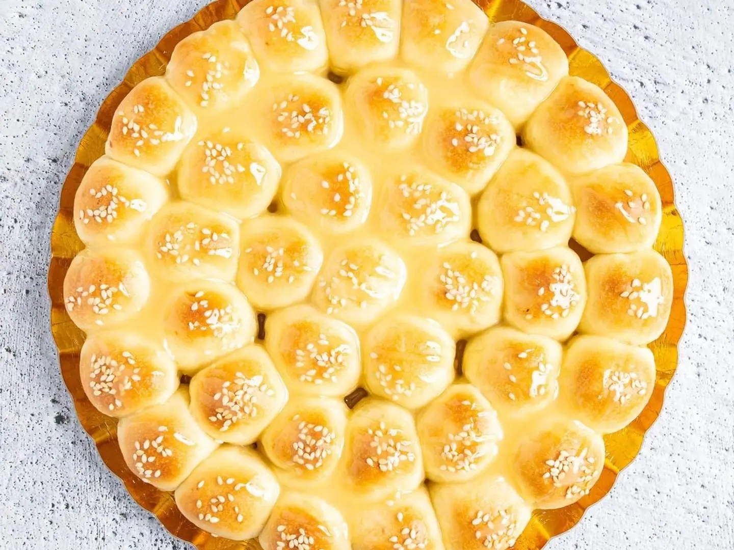 Labneh And Zaatar Pie