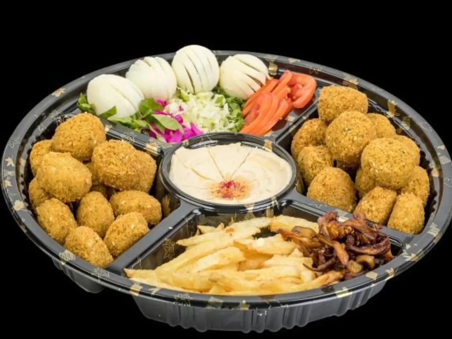 طبق مشكل فلافل حجم عائلي